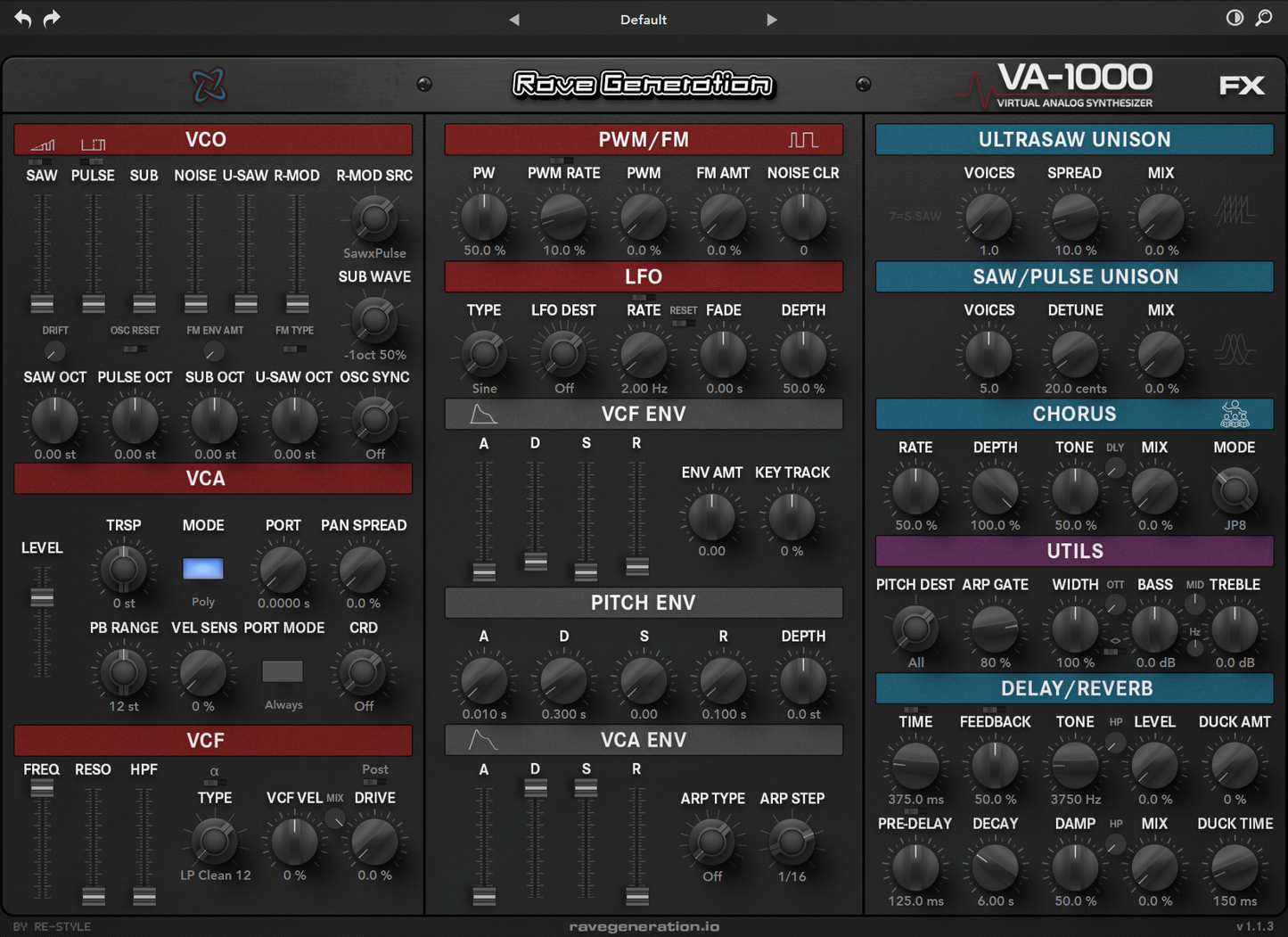 Rave Generation: VA-1000