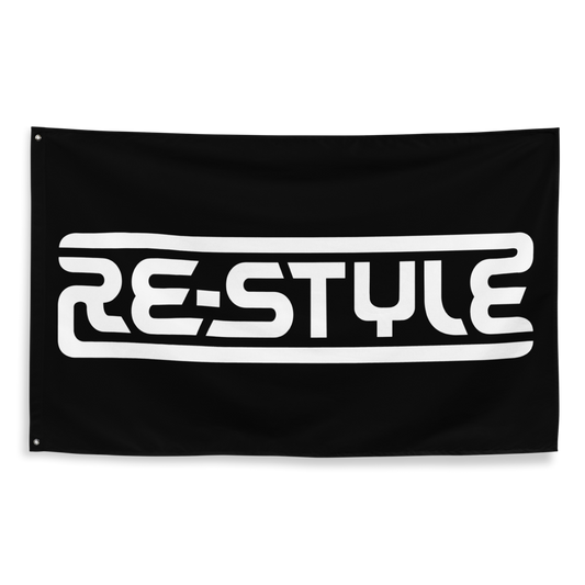 Re-Style Flag in Black
