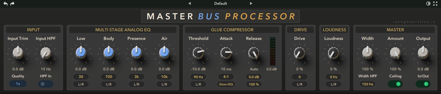 Rave Generation: Master Bus Processor