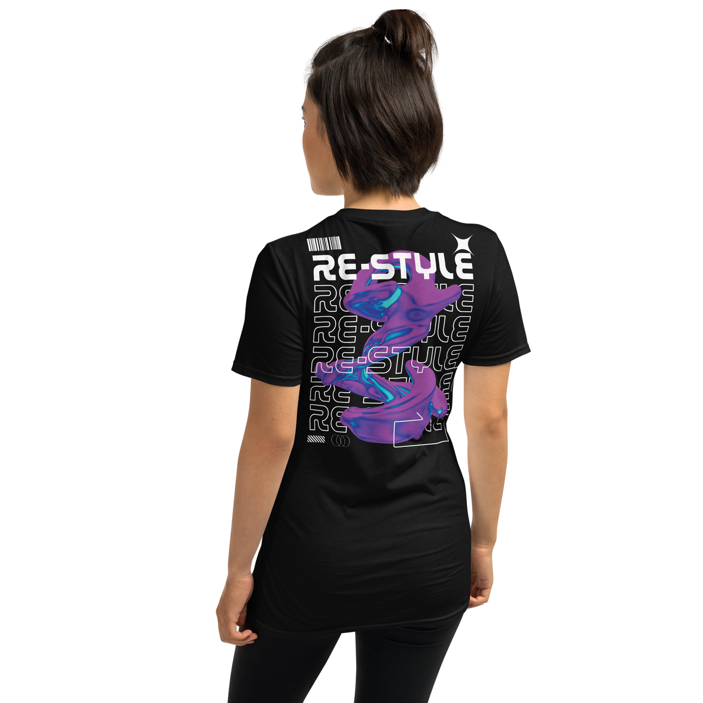 Re-Style T-Shirt !ndigo Splash