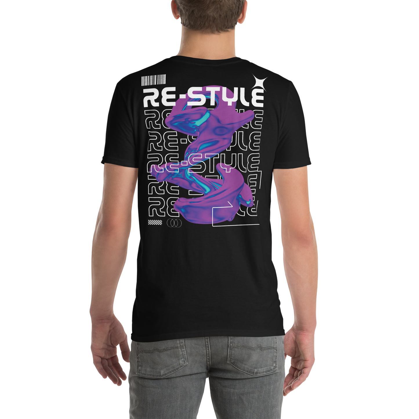 Re-Style T-Shirt !ndigo Splash