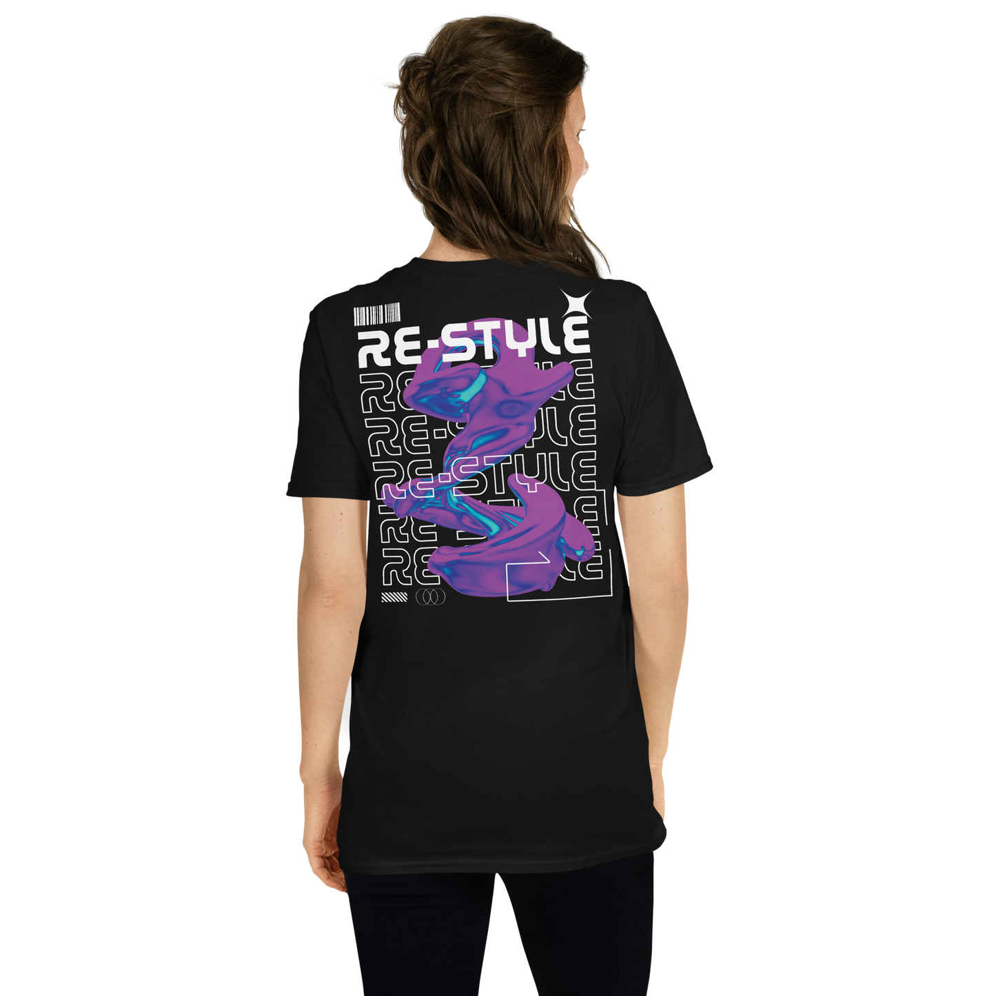 Re-Style T-Shirt !ndigo Splash