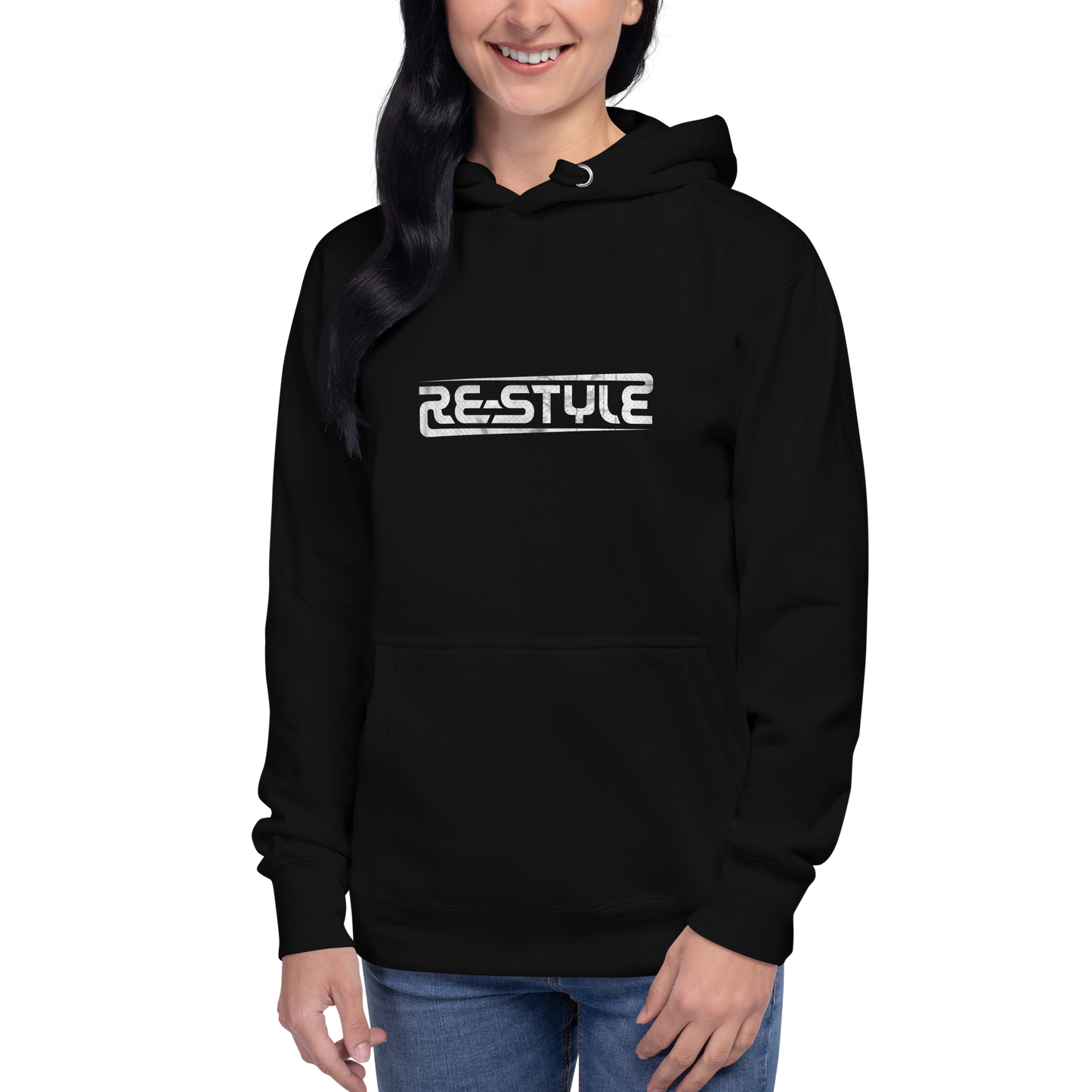 Re-Style Hoodie !ndigo Splash