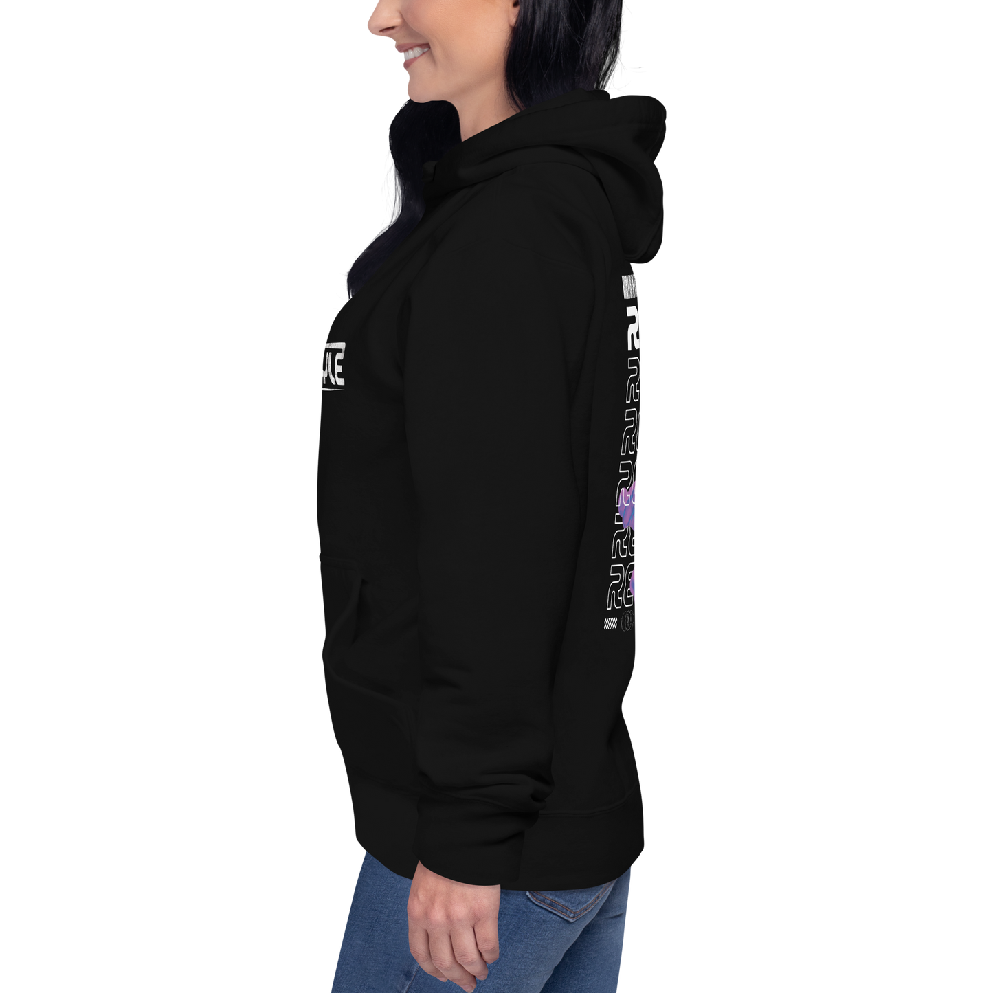 Re-Style Hoodie !ndigo Splash