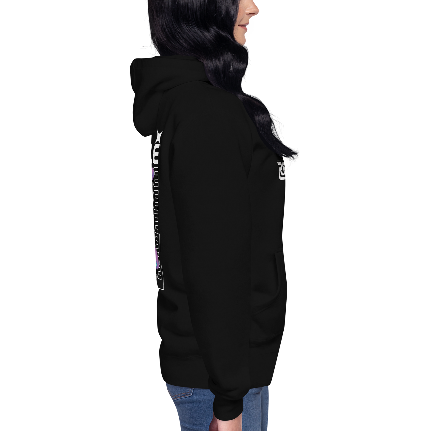 Re-Style Hoodie !ndigo Splash