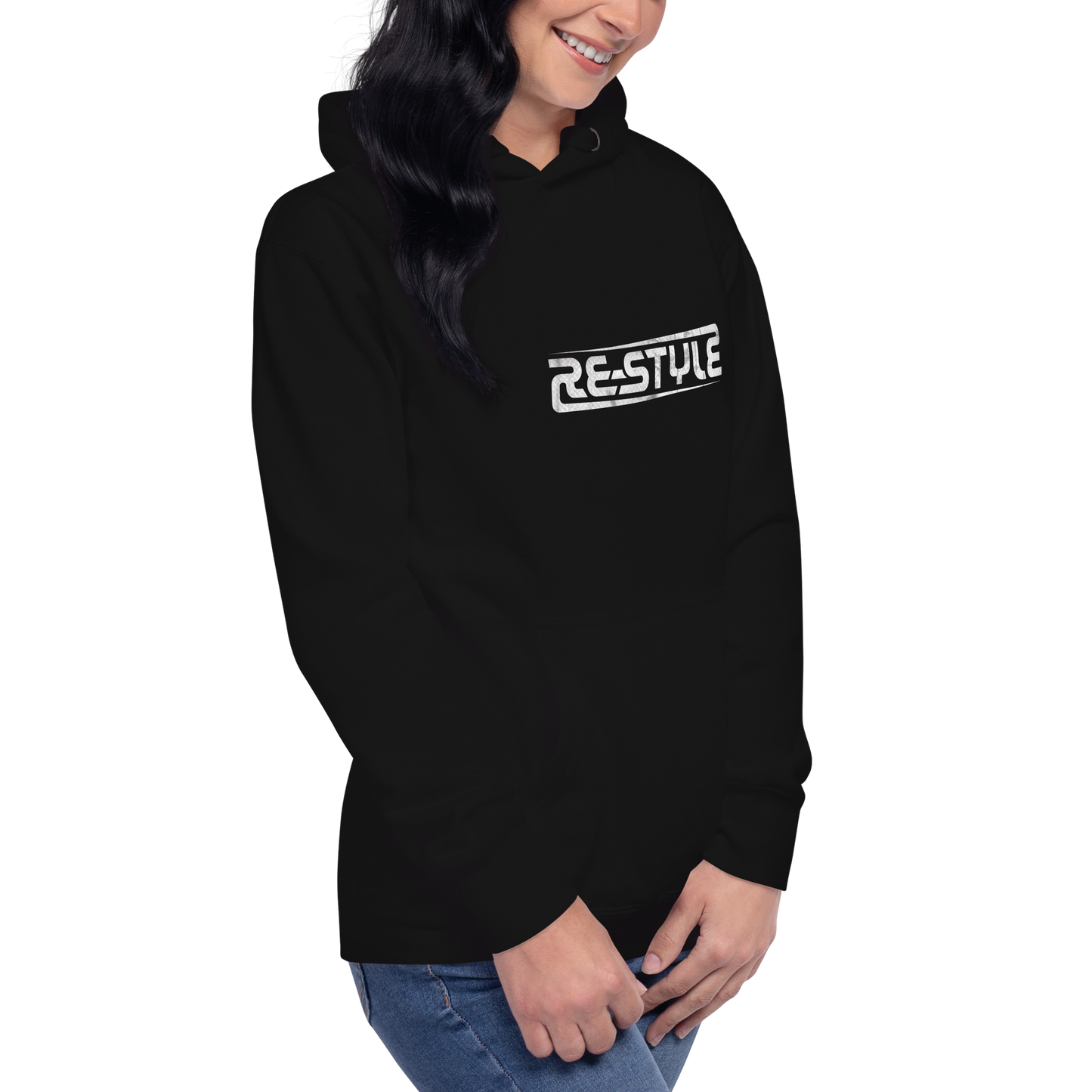 Re-Style Hoodie !ndigo Splash