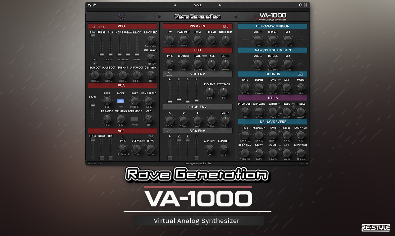 Rave Generation: VA-1000