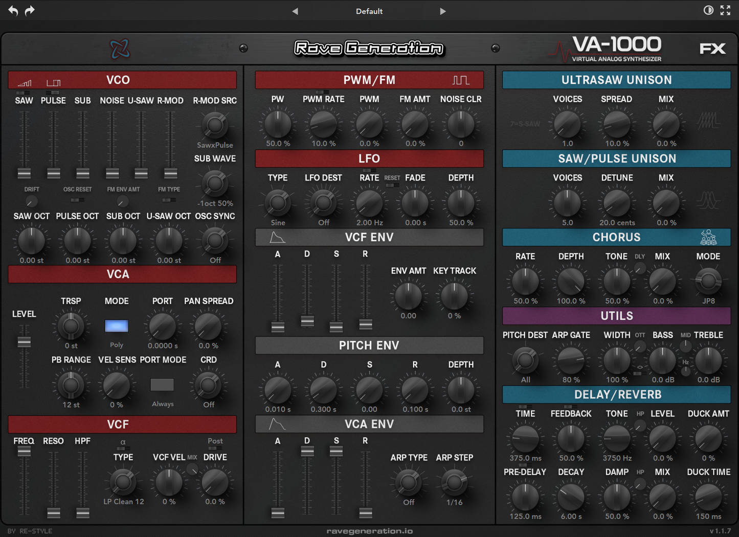 Rave Generation: VA-1000