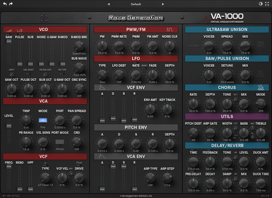 Rave Generation: VA-1000
