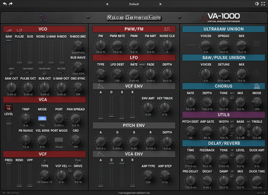 Rave Generation: VA-1000