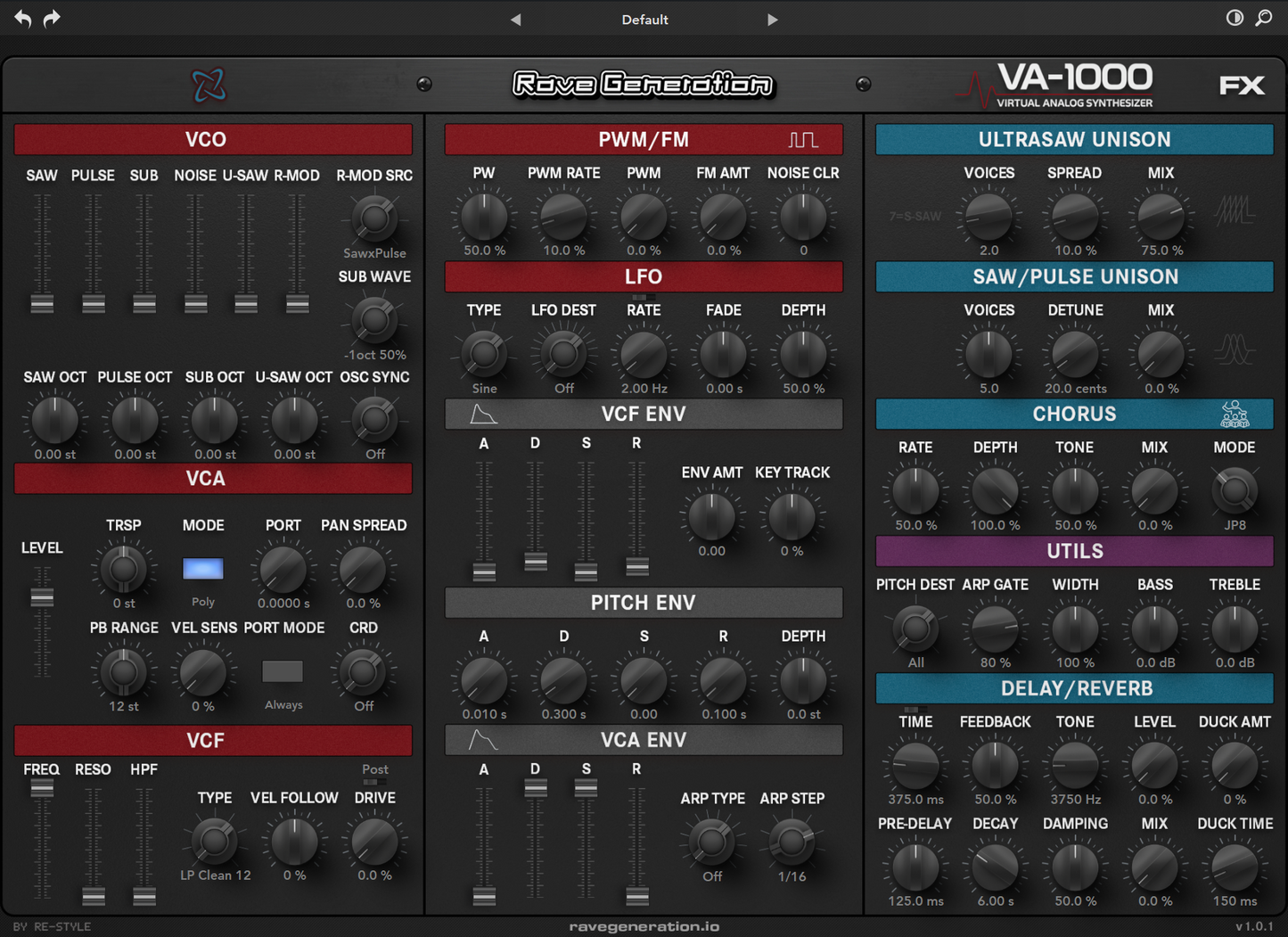 Rave Generation: VA-1000