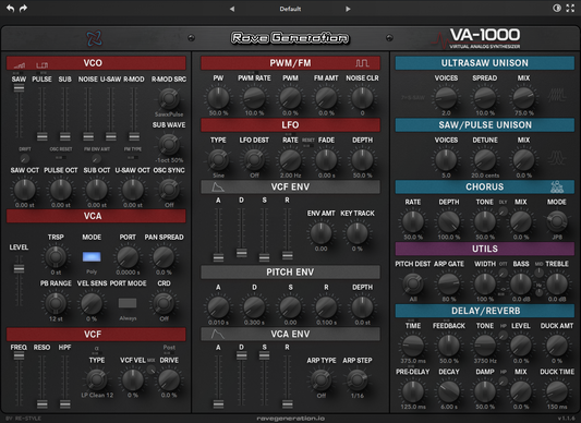 Rave Generation: VA-1000