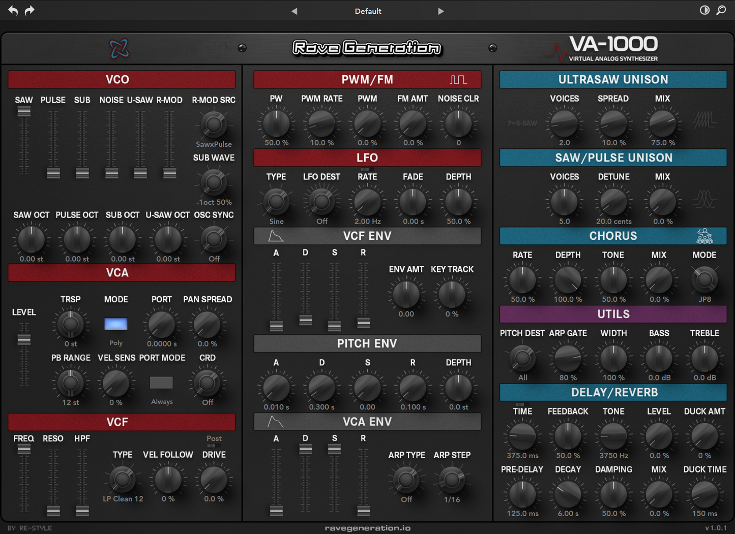 Rave Generation: VA-1000