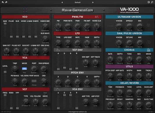 Rave Generation: VA-1000