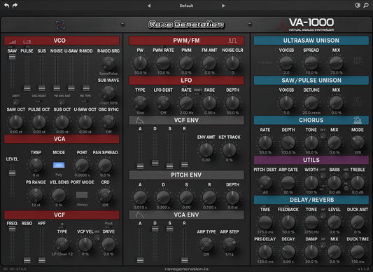 Rave Generation: VA-1000